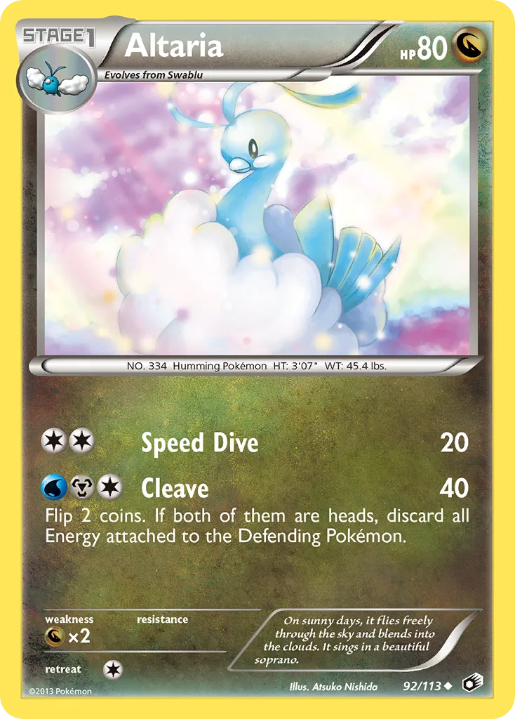 Altaria — Legendary Treasures — Pokemon