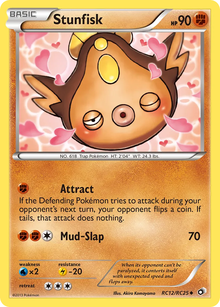 Stunfisk — Legendary Treasures: Radiant Collection — Pokemon