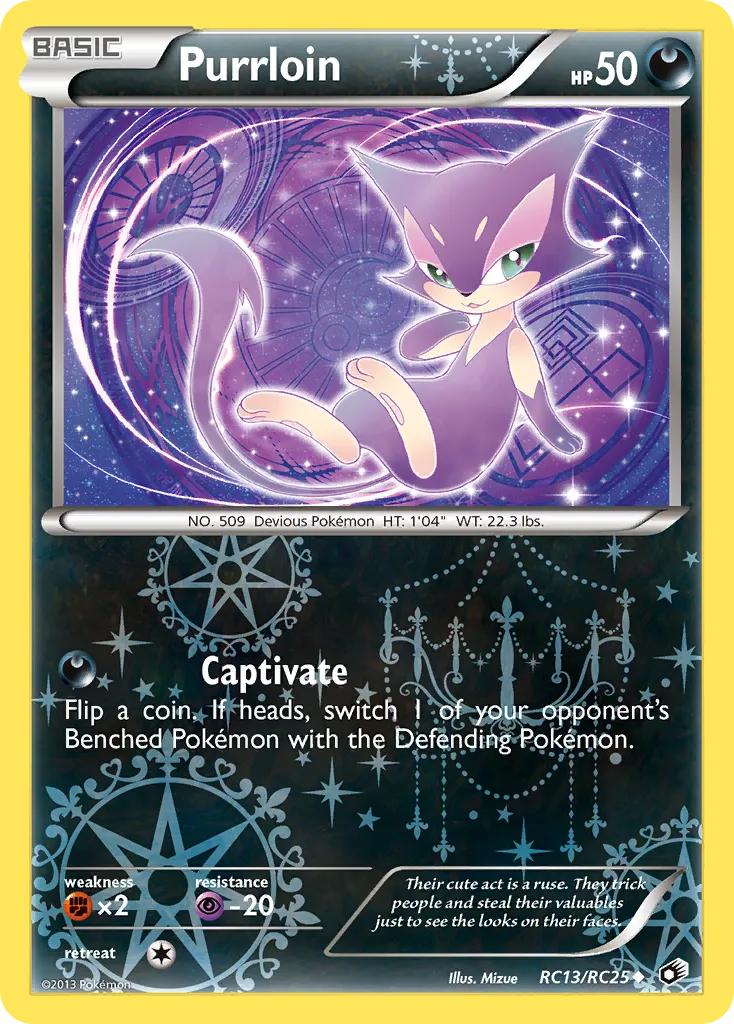 Purrloin — Legendary Treasures: Radiant Collection — Pokémon