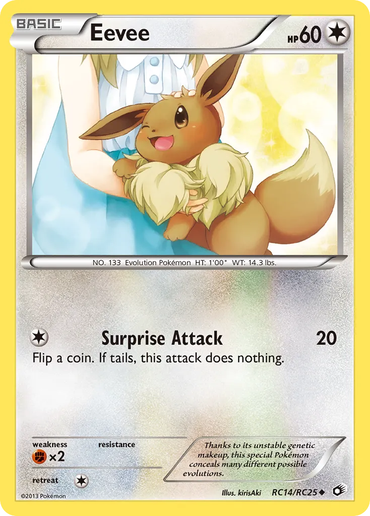 Eevee — Legendary Treasures: Radiant Collection — Pokémon