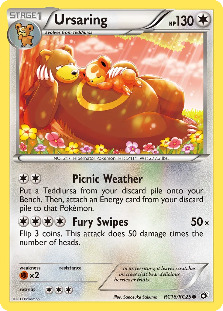 Ursaring from Legendary Treasures: Radiant Collection - Pokemon