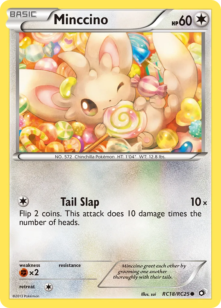 Minccino — Legendary Treasures: Radiant Collection — Pokemon