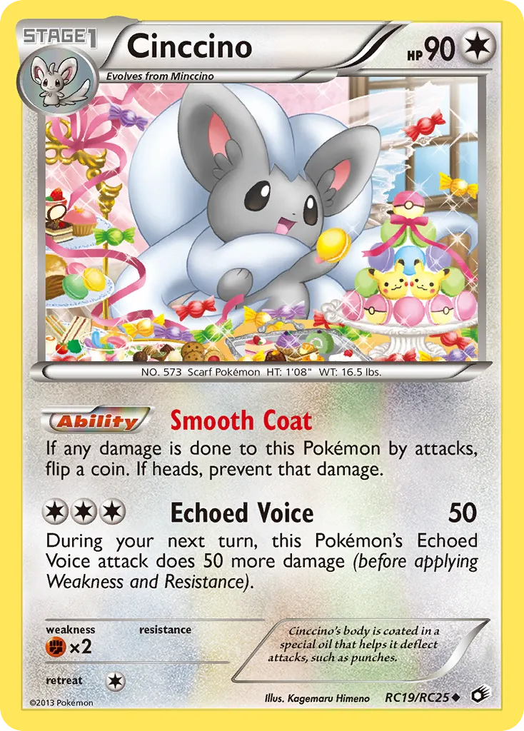 Cinccino — Legendary Treasures: Radiant Collection — Pokémon