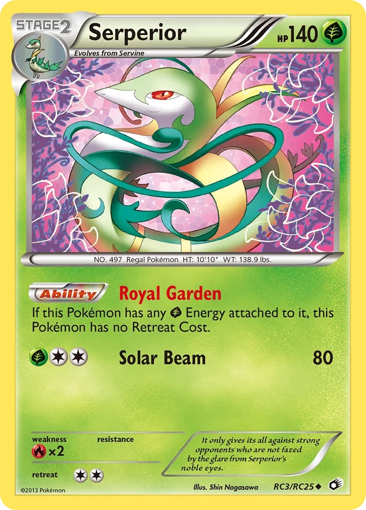 Serperior — Legendary Treasures: Radiant Collection — Pokemon
