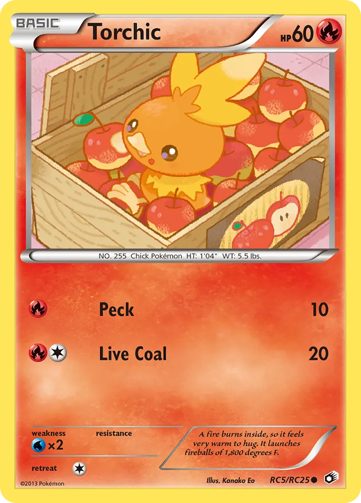 Torchic — Legendary Treasures: Radiant Collection — Pokemon