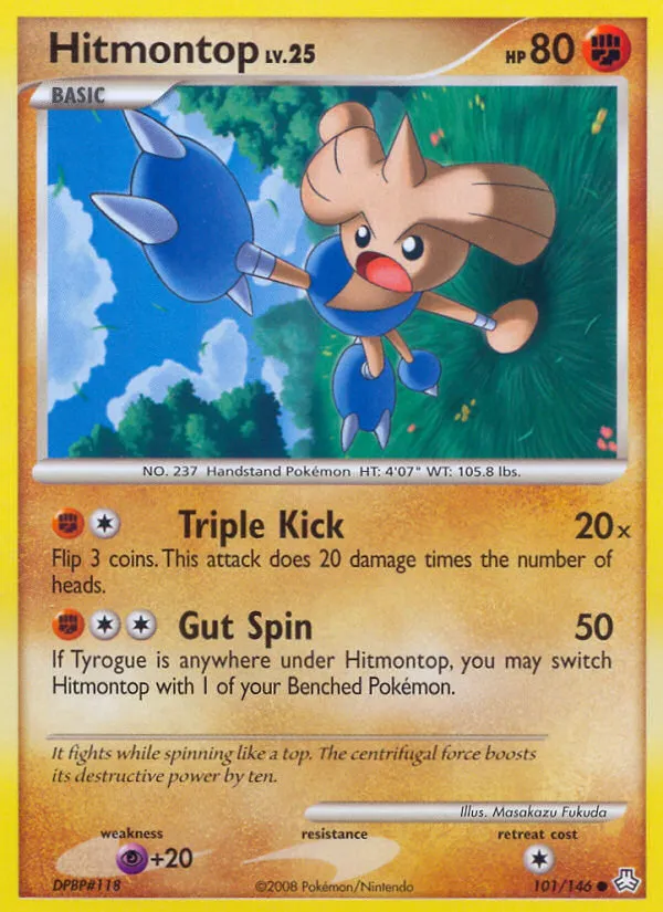 Hitmontop — Legends Awakened — Pokémon