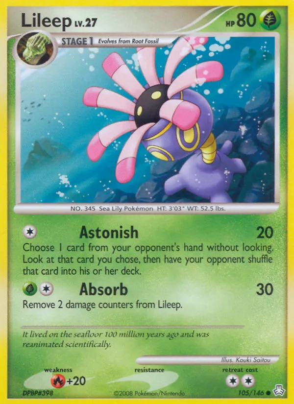 Lileep — Legends Awakened — Pokémon