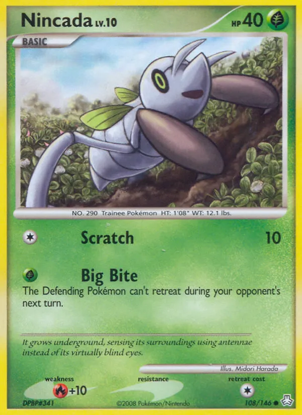 Nincada — Legends Awakened — Pokémon
