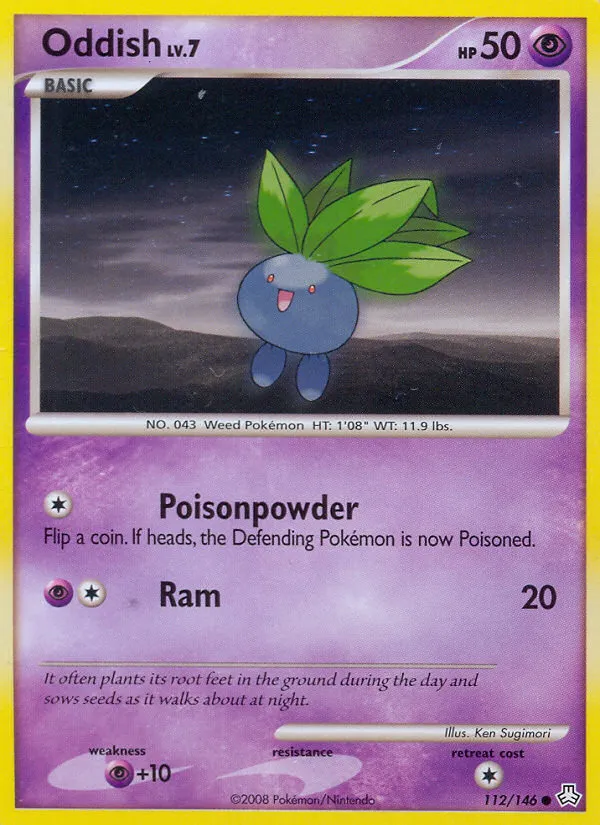 Mystherbe Lv.7 — Legends Awakened — Pokemon