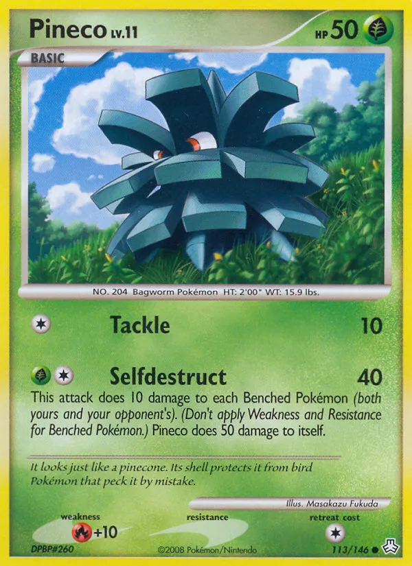 Pineco — Legends Awakened — Pokemon
