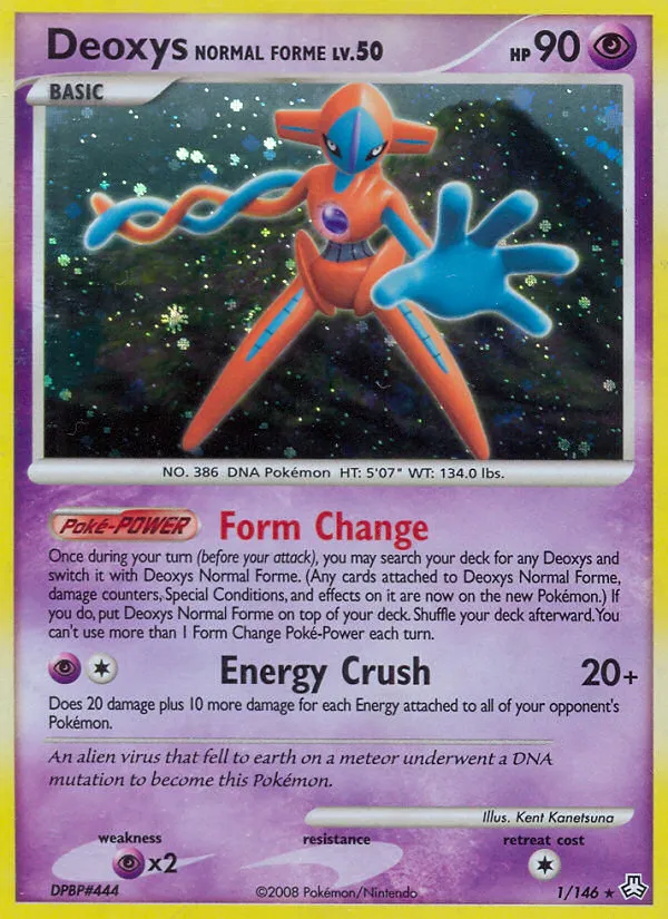 Deoxys Normal Forme — Legends Awakened — Pokemon