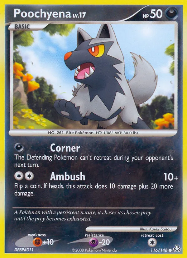 Poochyena — Legends Awakened — Pokémon