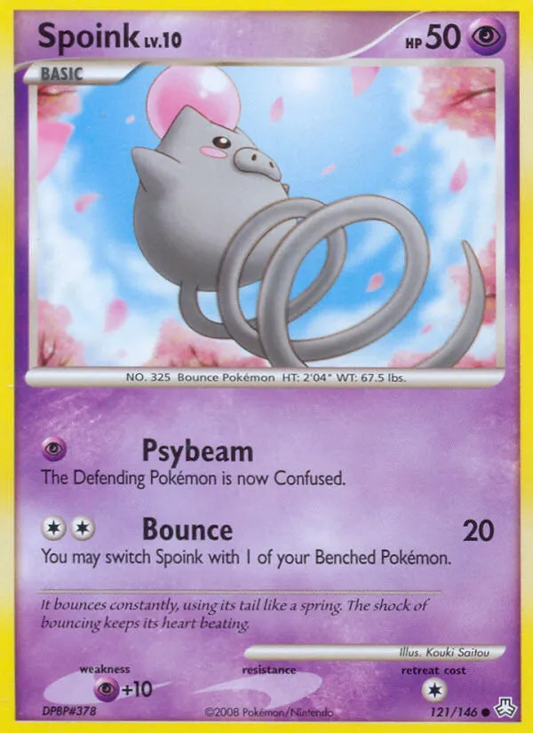 Spoink — Legends Awakened — Pokémon