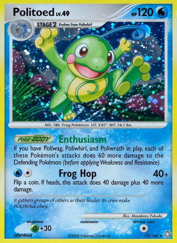Politoed — Legends Awakened — Pokemon