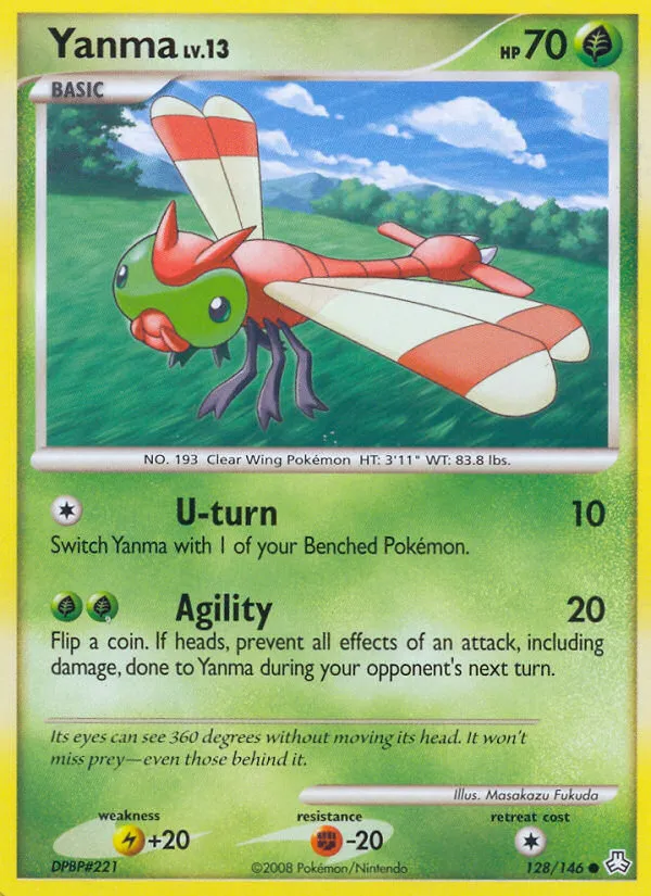 Yanma Lv.13 — Legends Awakened — Pokémon