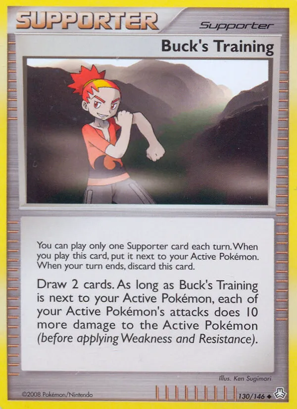Buck's Training — Legends Awakened — Pokémon