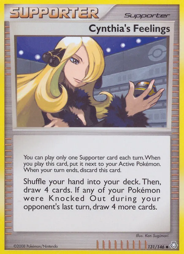Les sentiments de Cynthia — Legends Awakened — Pokémon