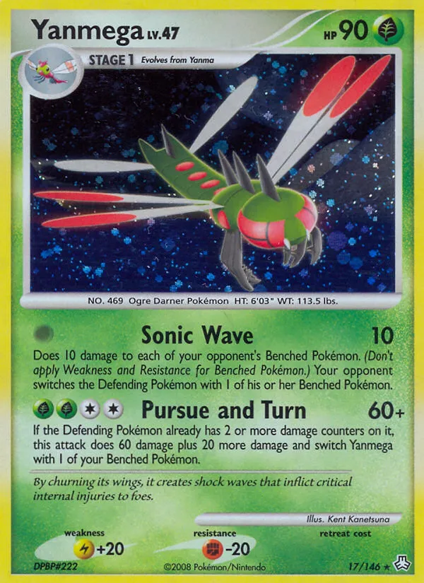 Yanmega — Legends Awakened — Pokemon