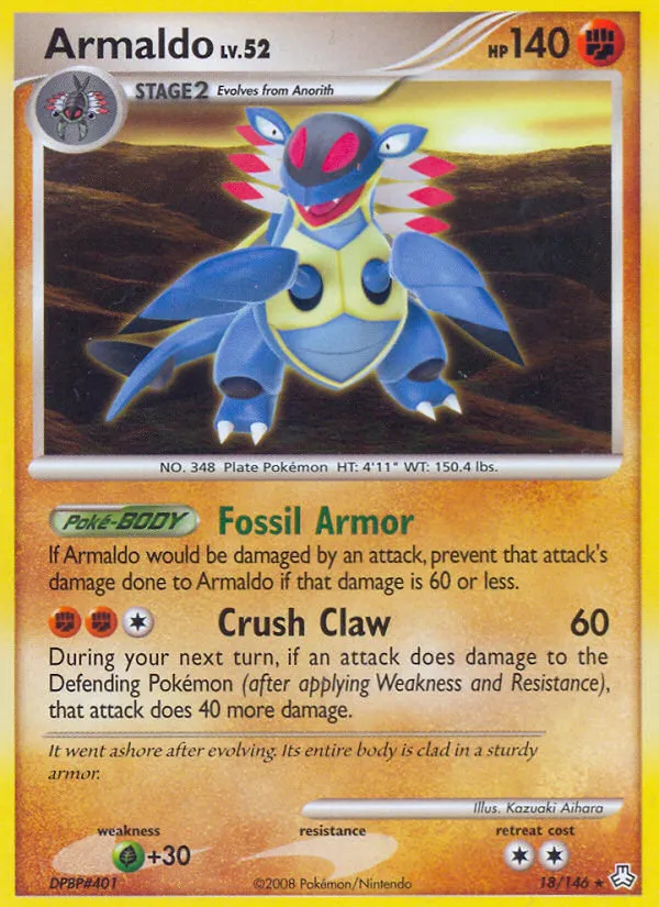 Armaldo — Legends Awakened — Pokemon