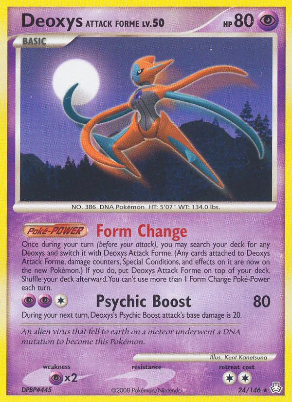 Deoxys Attack Forme — Legends Awakened — Pokemon