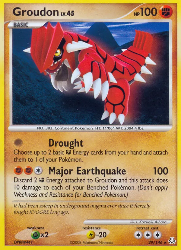 Groudon — Legends Awakened — Pokémon