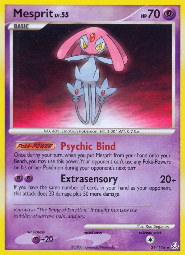 Mesprit — Legends Awakened — Pokémon