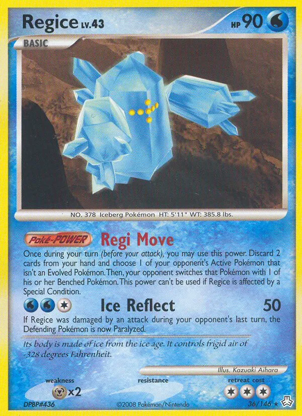 Regice — Legends Awakened — Pokémon
