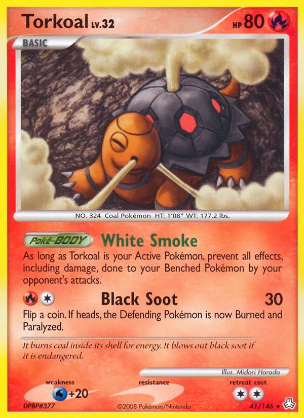 Chartor Lv.32 — Legends Awakened — Pokemon
