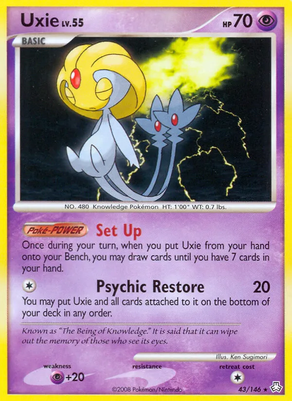 Uxie — Legends Awakened — Pokemon