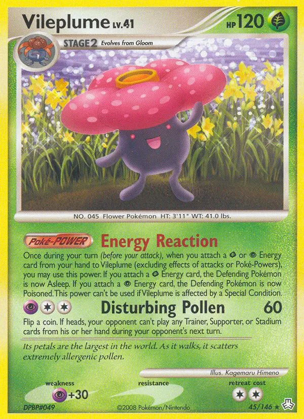 Rafflesia Lv.41 — Legends Awakened — Pokemon
