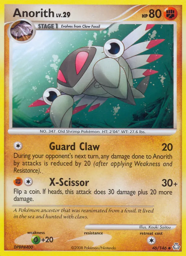 Anorith — Legends Awakened — Pokémon