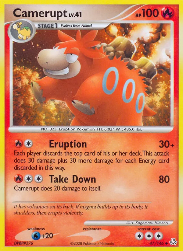 Camerupt — Legends Awakened — Pokémon