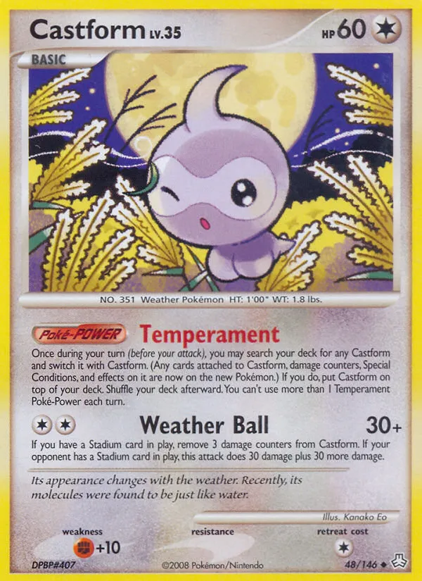 Castform from Legends Awakened - Pokemon