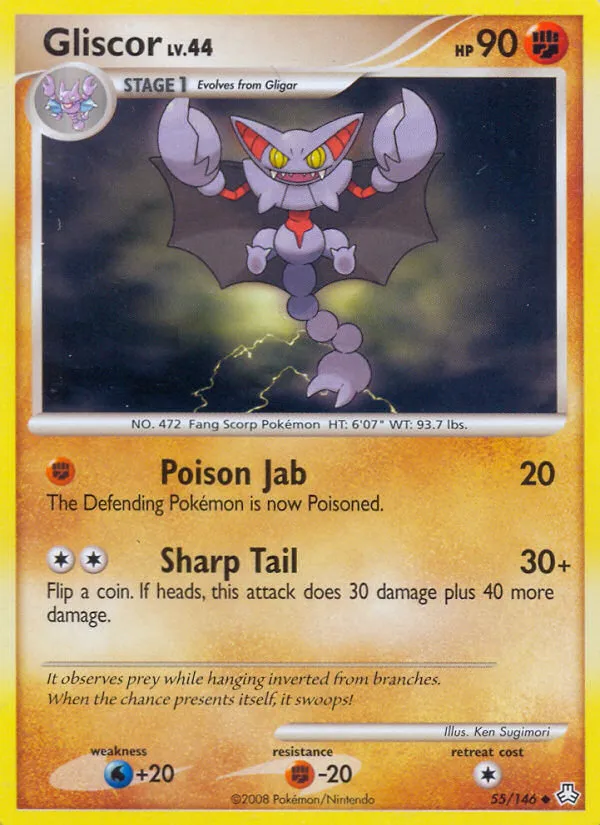 Scorvol Lv.44 — Legends Awakened — Pokémon
