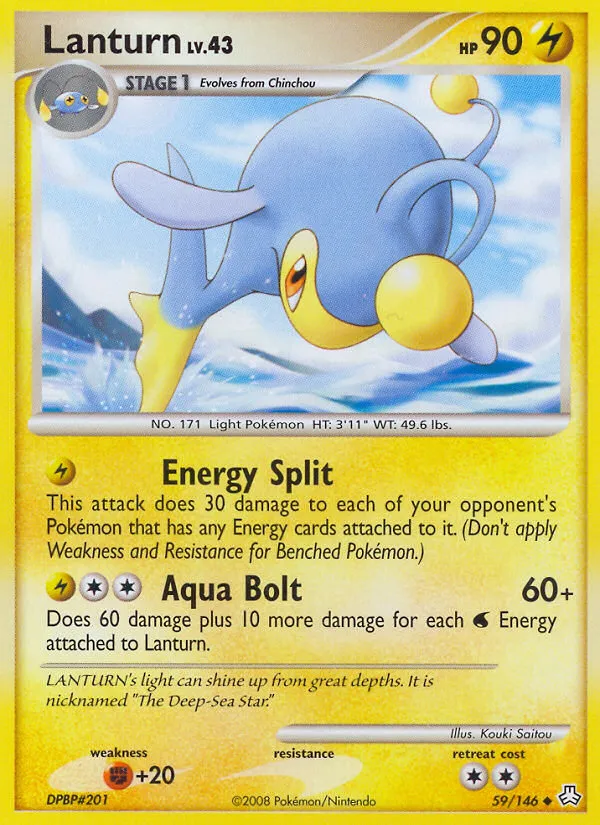 Lanturn — Legends Awakened — Pokemon