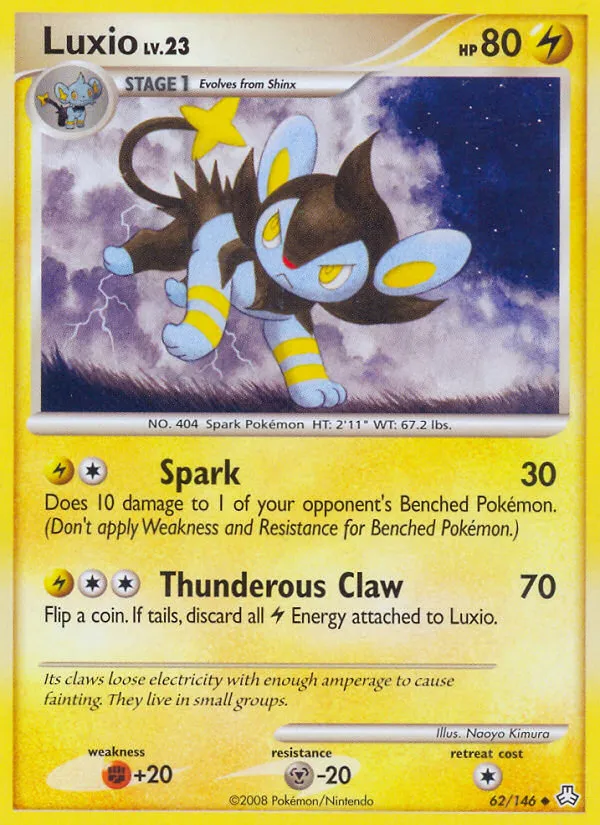 Luxio — Legends Awakened — Pokémon