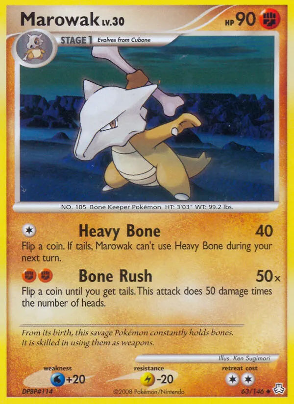 Ossatueur Lv.30 — Legends Awakened — Pokémon