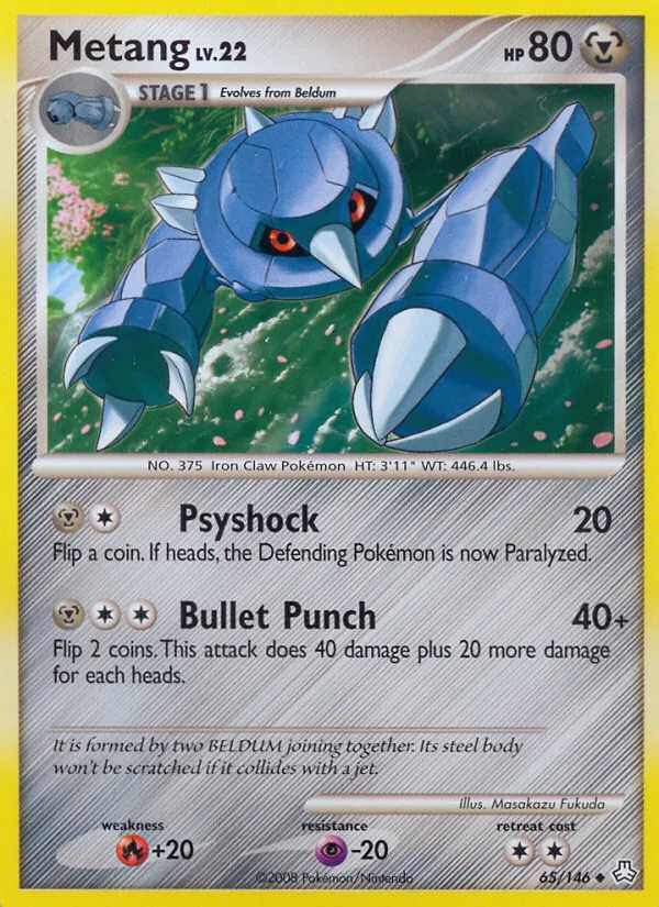 Metang Lv.22 — Legends Awakened — Pokémon