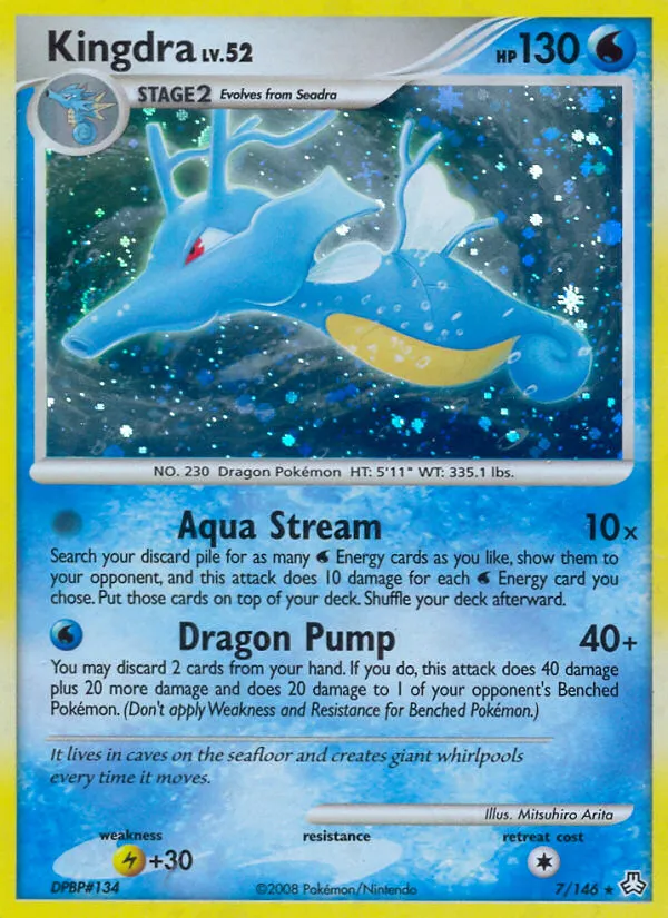 Kingdra — Legends Awakened — Pokemon