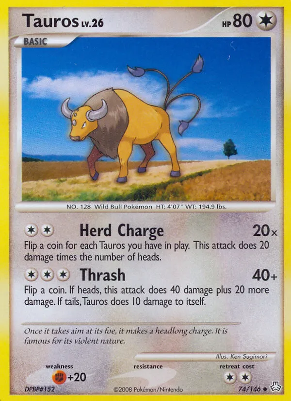 Tauros — Legends Awakened — Pokémon