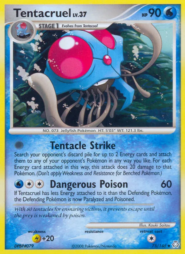 Tentacruel Lv.37 — Legends Awakened — Pokémon
