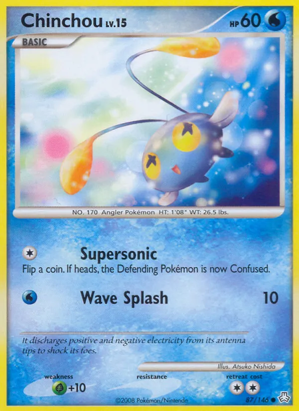 Chinchou — Legends Awakened — Pokemon