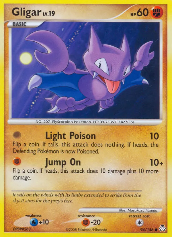 Scorplane Lv.19 — Legends Awakened — Pokémon