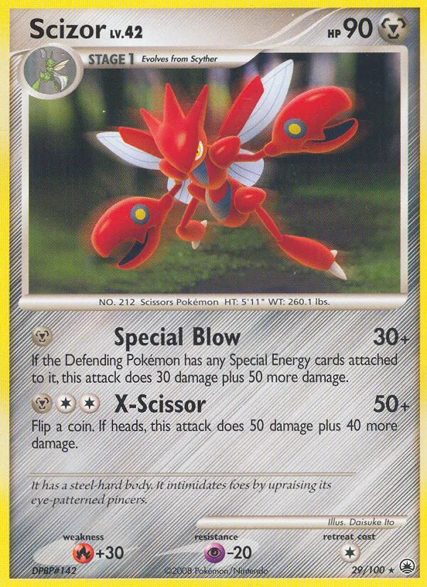 Scizor — Majestic Dawn — Pokemon