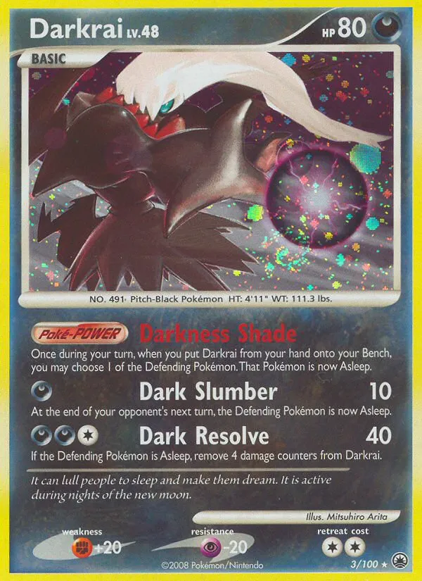 Darkrai — Majestic Dawn — Pokemon