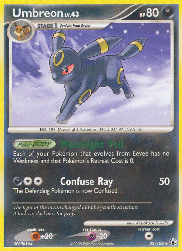 Noctali Lv.43 — Majestic Dawn — Pokémon