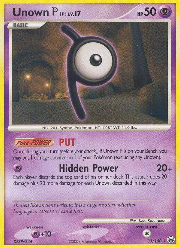 Unown — Majestic Dawn — Pokemon