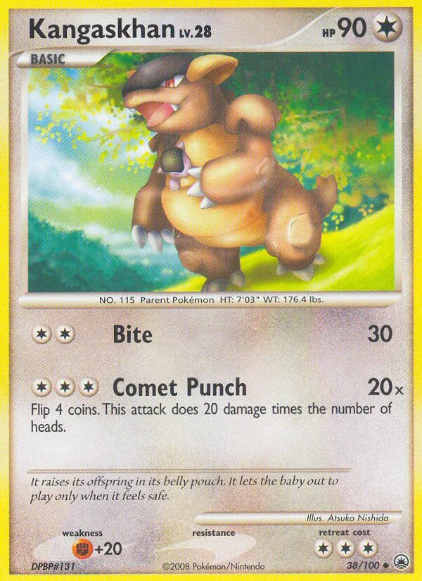 Kangourex Lv.28 — Majestic Dawn — Pokémon