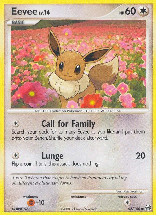Évoli Lv.14 — Majestic Dawn — Pokémon