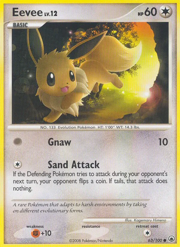 Évoli Lv.12 — Majestic Dawn — Pokémon